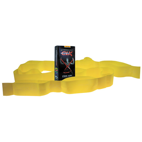 Theraband Consecutive Loops Yellow 5' Individual  9-loop