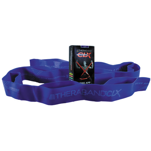 TheraBand Blue Consecutive Loops – 5' Individual, 9-Loops