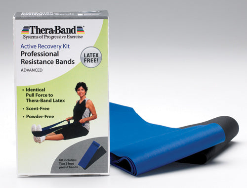 Thera-band 5' Combo Pack- Heavy  Latex-free