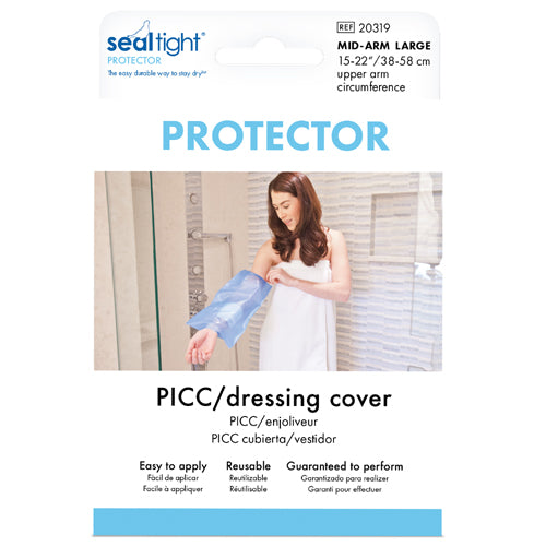 Seal-Tight Mid-Arm Protector – Large for Wound and Dressing Protection