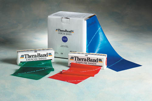 Heavy Theraband Set Blue  Black (mfgr