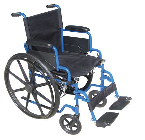 Blue Streak 18" Single Axle Wheelchair