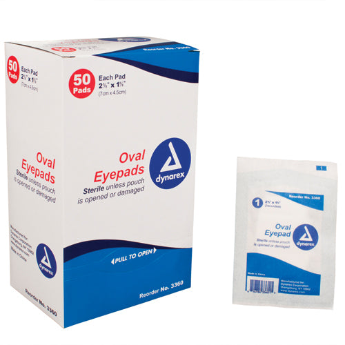 Sterile Oval Eyepad - for Eye Protection and Care