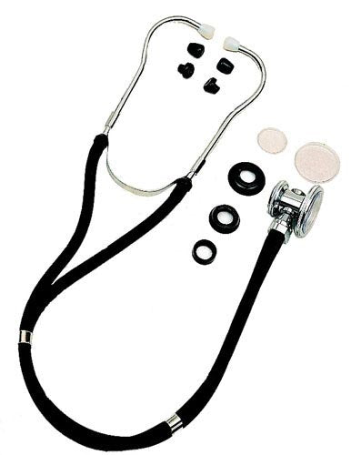 Sprague-Rappaport Dark Blue Stethoscope – 22" for Clear Sound and Versatile Use