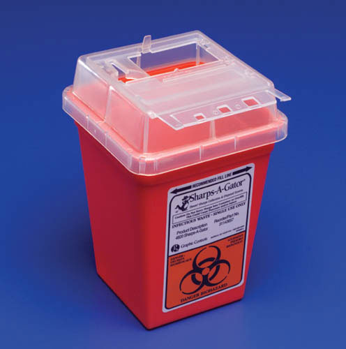 Sharps-a-gator- Counter Unit- 2 Gallon