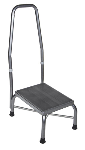 Heavy-Duty Foot Stool with Safety Rail