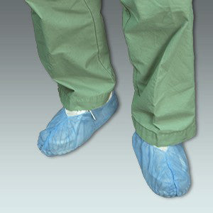 Regular Surgical Shoe Covers – Pack of 50 Pairs – Spunbonded Polypropylene, Non-Skid, Latex-Free