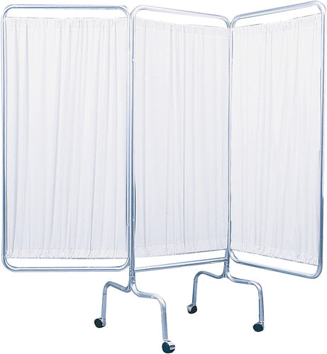 Drive 3-Panel Privacy Screen with Casters – Portable and Adjustable