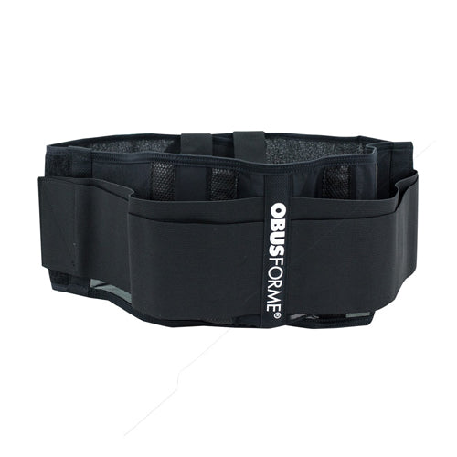 ObusForme Unisex Back Belt fits waist circumferences from 33 to 40 inches