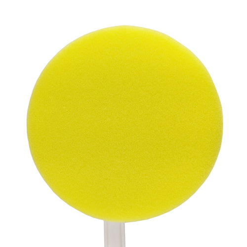 Long Handle Round Sponge for Easy Reaching and Bathing