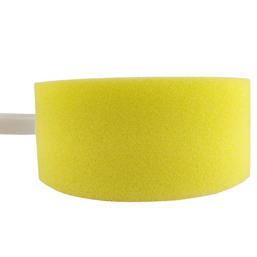 Long Handle Round Sponge for Easy Reaching and Bathing