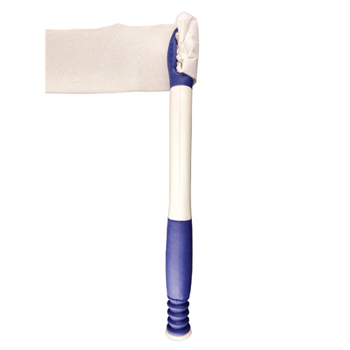 The Wiping Wand-long Reach Hygienic Cleaning Aid-blue Jay