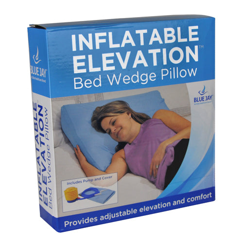 Inflatable Bed Wedge with Cover & Pump – 8" for Comfortable Elevation and Support