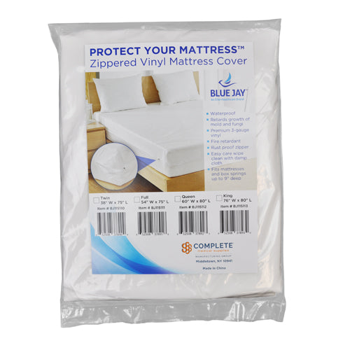 Mattress Protector-zippered- Twin 39 X75 X9