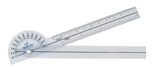 Take A Range Check Plastic 6-3/4" Goniometer 180°