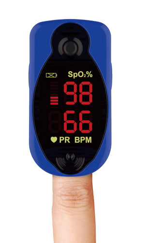 Comfort Finger Tip Pulse Oximeter  Blue Jay Brand