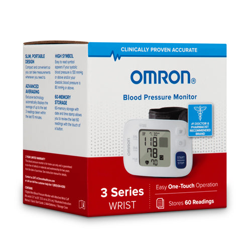 Omron 3 Series Wrist Blood Pressure Unit