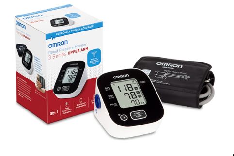 Omron 3 Series Wireless Upper Arm Blood Pressure Monitor