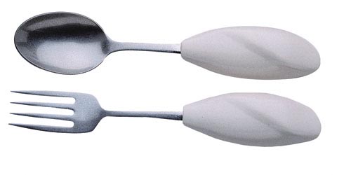 Comfortable Spoon and Fork Holders (Pair)