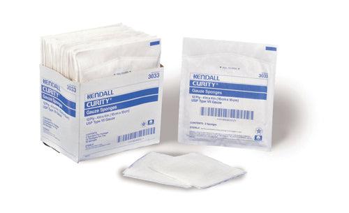 Curity Gauze Sponge 2X2 8-ply Sterile for Wound Care