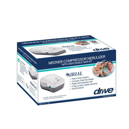 Drive MedNeb+ Compressor Nebulizer - Portable & Efficient Respiratory Therapy