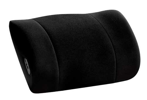 Lumbar Support With Massage Obusforme  Black(side To Side)