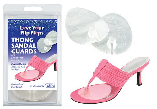 Visco-gel Thong Sandal Guards W/ball Of Foot Cushion Univ.