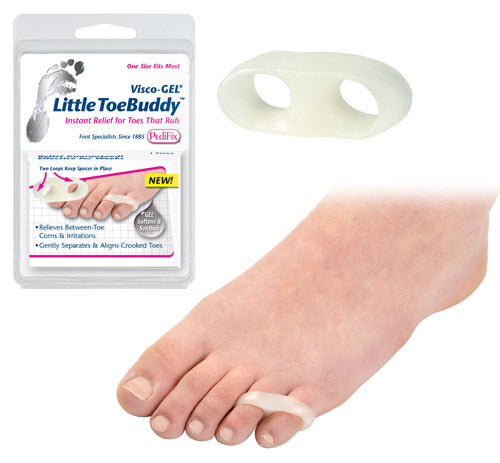 Visco-Gel Little ToeBuddy - Toe Separator and Alignment Aid for Comfort and Protection