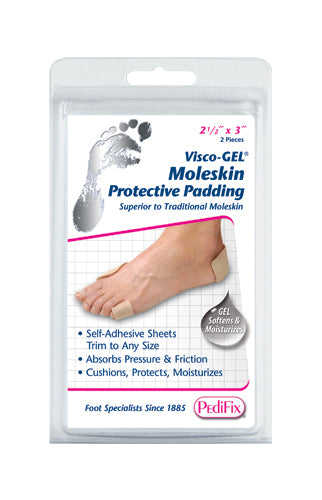 PediFix® Visco-Gel Moleskin Pads for Protection & Comfort