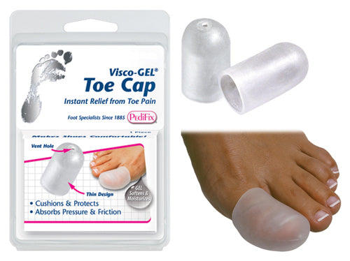 Visco-Gel X-Large Toe Cap (All Gel) for Foot Protection and Comfort