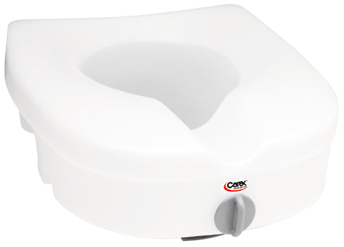 Carex E-Z Lock Raised Toilet Seat