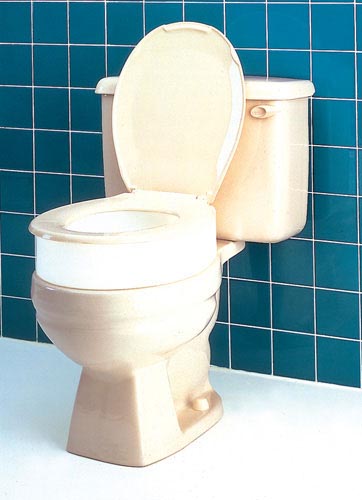 Carex E-Z Lock Raised Toilet Seat