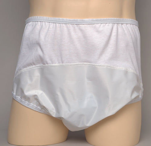 Sani-pant Brief Lite Pull-On – Large, Lightweight and Waterproof Protection for Men or Women