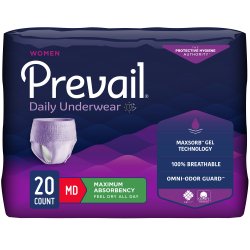 Prevail Women’s Daily Underwear - Heavy Absorbency, Discreet Fit