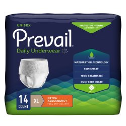 Prevail Daily Unisex Absorbent Underwear - Moderate Absorbency