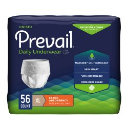 Prevail Daily Unisex Absorbent Underwear - Moderate Absorbency