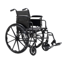 DynaRide S4 X-Lite Wheelchair with Flip Desk Arm & Elevating Leg Rest