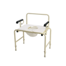 Bariatric HD Drop Arm Commode – Height-Adjustable with Drop Arm Feature