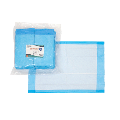 Dynarex Disposable Underpads - High Absorbency, Non-Skid, Multiple Sizes