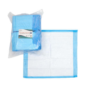 Dynarex Disposable Underpads - High Absorbency, Non-Skid, Multiple Sizes