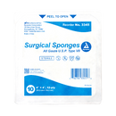 Dynarex Surgical Gauze Sponge - Sterile 4" x 4", 12 Ply, 10/Box