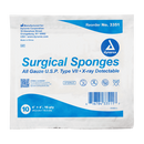 Dynarex X-Ray Detectable Surgical Gauze Sponge - Sterile 16 Ply, 4" x 4" - 10 per Box