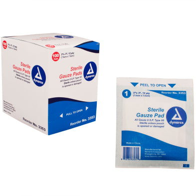 Dynarex Sterile Gauze Pads