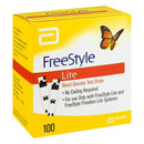 FreeStyle Lite Blood Glucose Test Strips – 100 Count