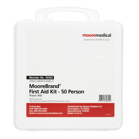 First Aid Kit McKesson 50 Person Plastic Case | Medical Source.