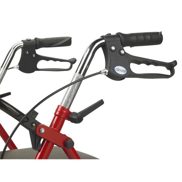 Load image into Gallery viewer, Drive Durable 4 Wheel Rollator with 7.5&quot; Casters | Medical Source.
