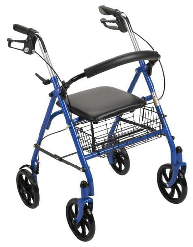 Drive Durable 4 Wheel Rollator with 7.5