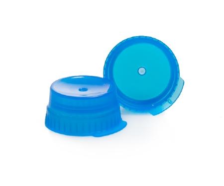 McKesson Tube Closure Polyethylene Snap Cap Blue 16 mm For Use with 13 mm Blood Drawing Tubes, Glass Test Tubes, Plastic Culture Tubes NonSterile - 1000/Bag | Medical Source.