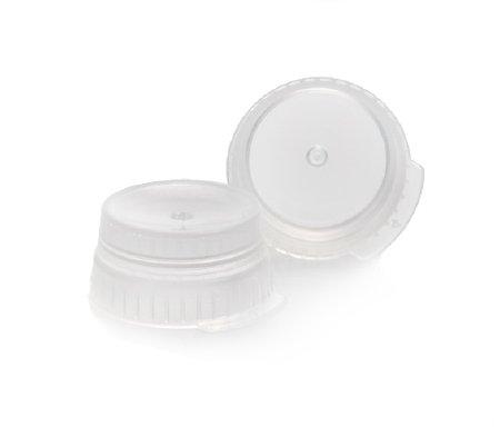 McKesson Tube Closure Polyethylene Snap Cap Natural 16 mm For Use with 13 mm Blood Drawing Tubes, Glass Test Tubes, Plastic Culture Tubes NonSterile - 1000/Bag | Medical Source.