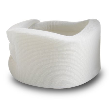 Cervical Collar McKesson Soft Density Adult Large One-Piece 3-3/4 Inch Height 22 Inch Length 19 to 22 Inch Neck Circumference | Medical Source.